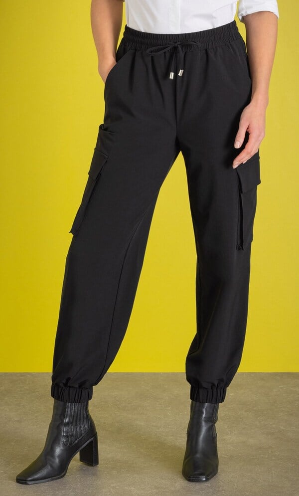 Pull On Cargo Trousers