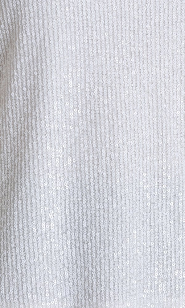 Sleeveless Sequin Mesh Top