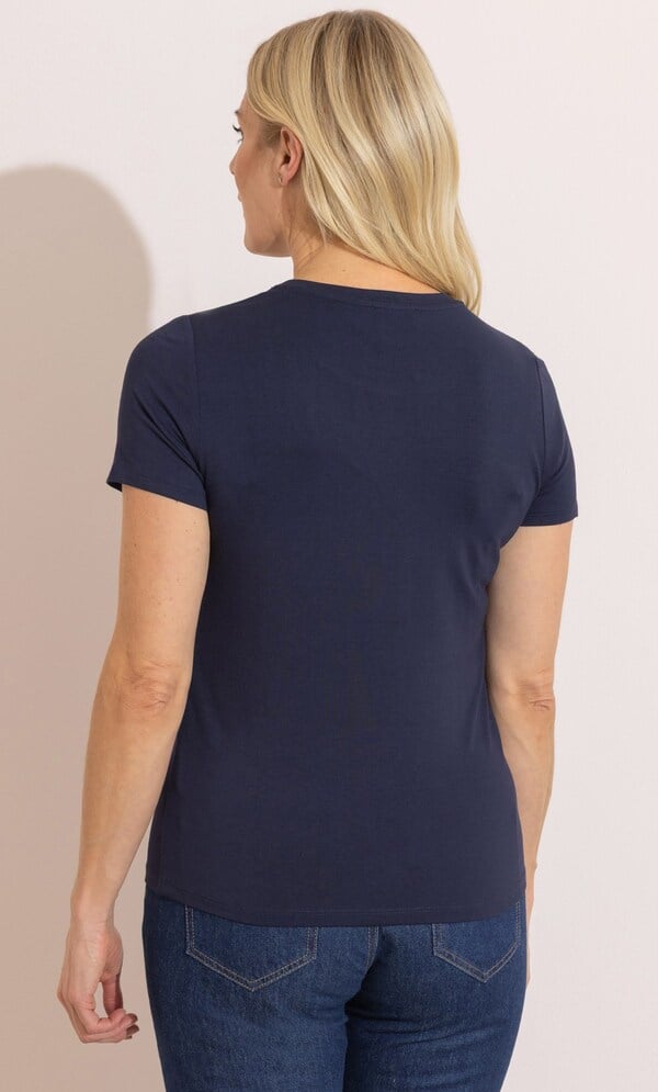 Anna Rose Embellished Diamante Butterfly Top