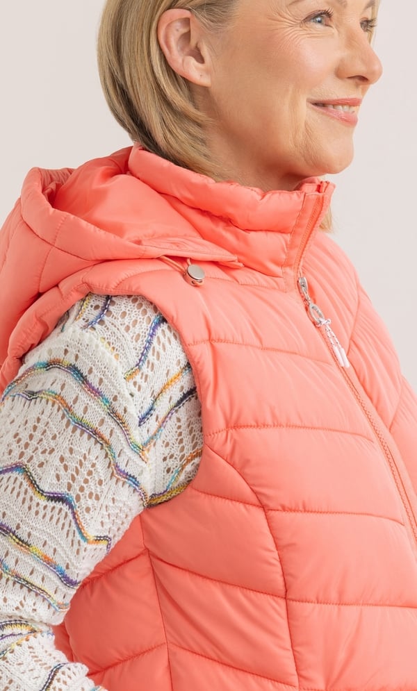 Anna Rose Hooded Puffer Gilet