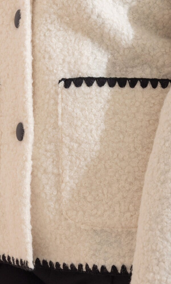 Anna Rose Boucle Collarless Jacket