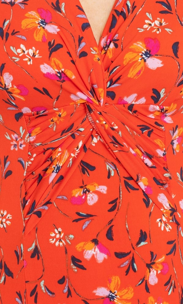 Anna Rose Garden Print ITY Dress