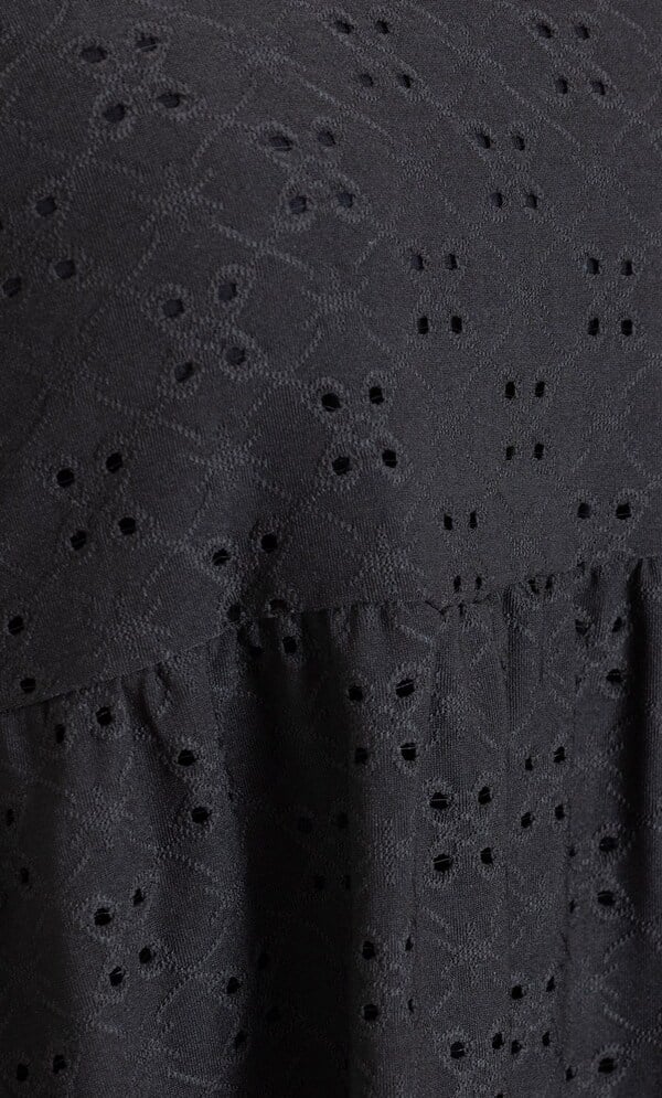 Eyelet Jersey Top