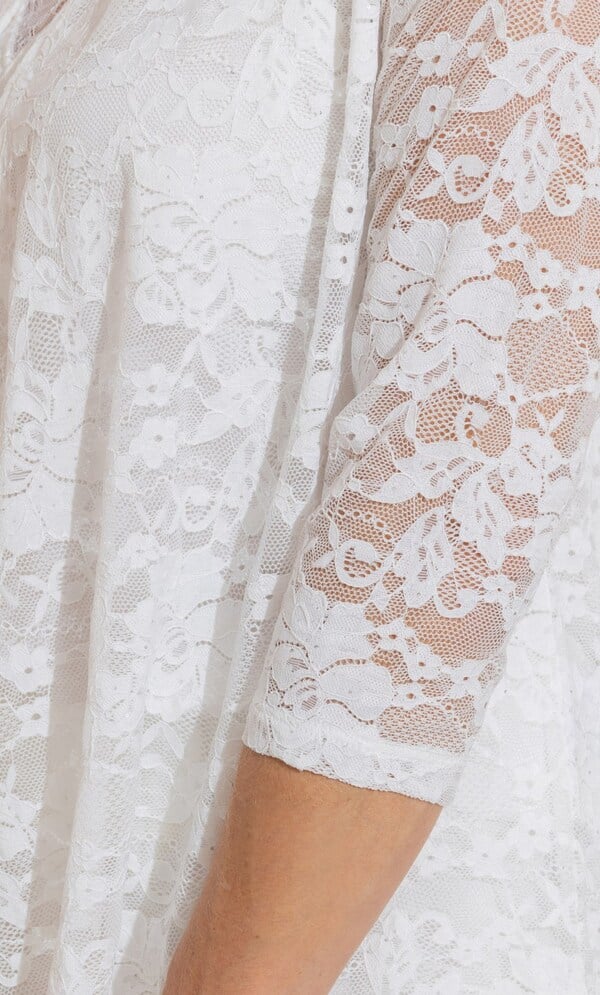 Anna Rose Sequin Lace  Cover Up