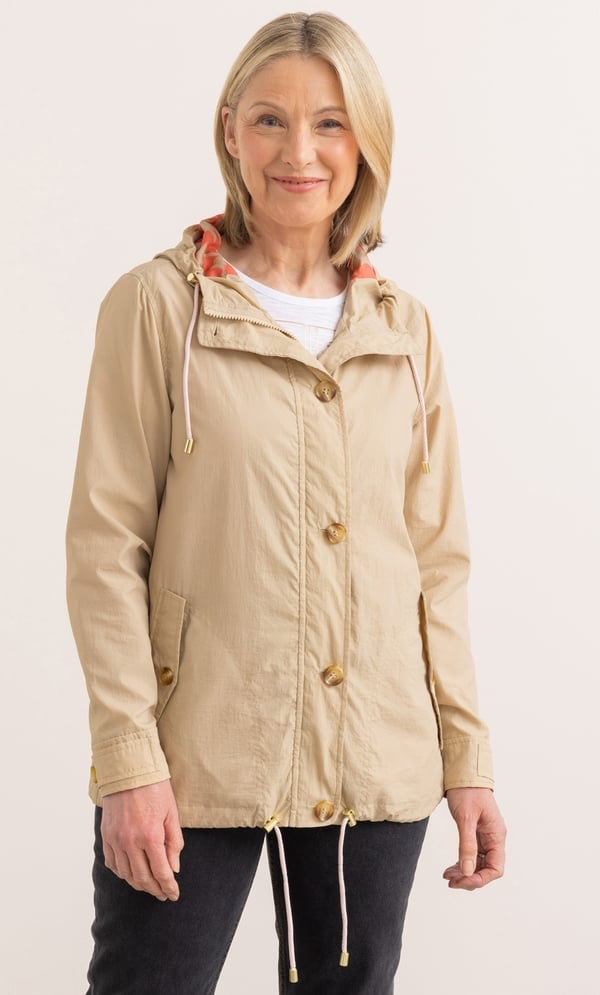 Anna Rose Hooded Lightweight Jacket