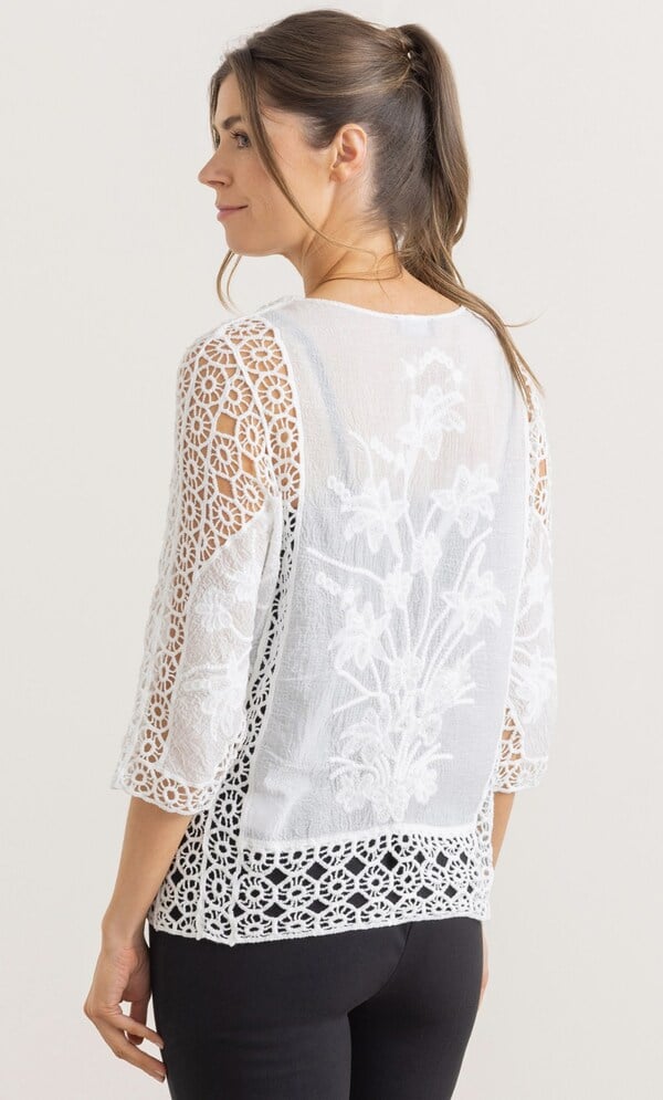 Crochet Cotton Cover Up