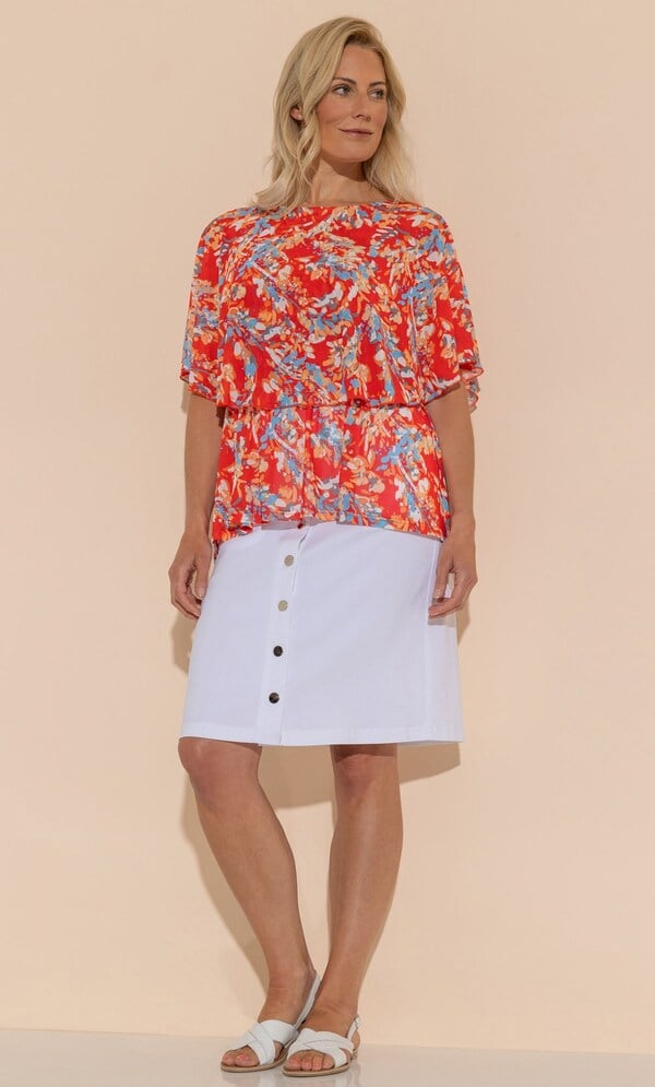 Printed Layered Mesh Top