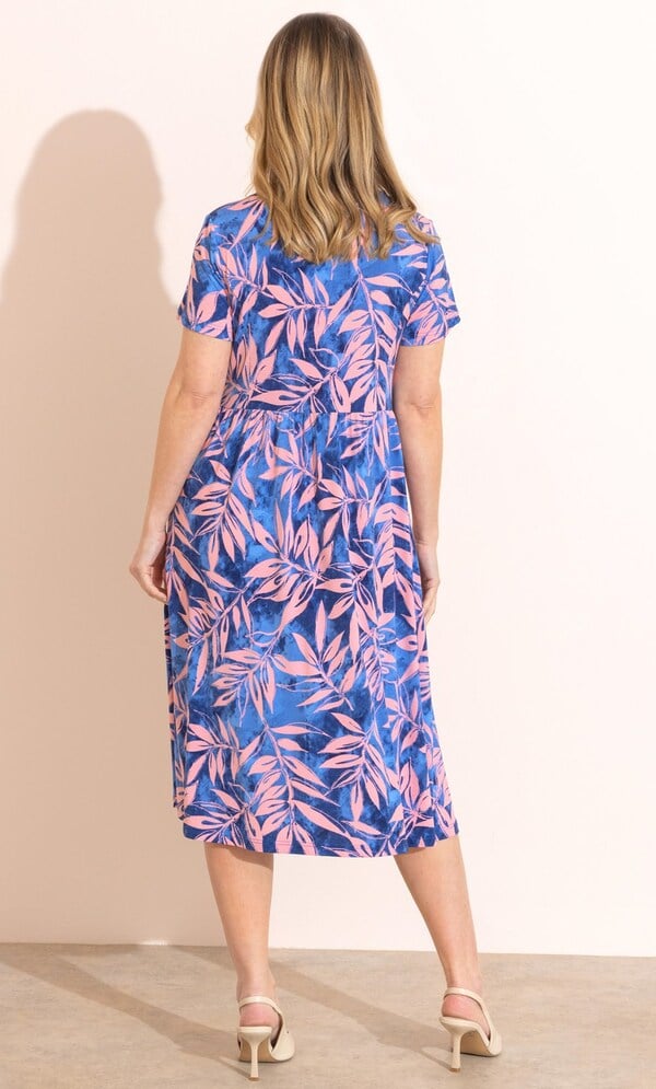 Anna Rose Printed Jersey Dress