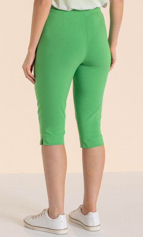 Pull On Cropped Trousers