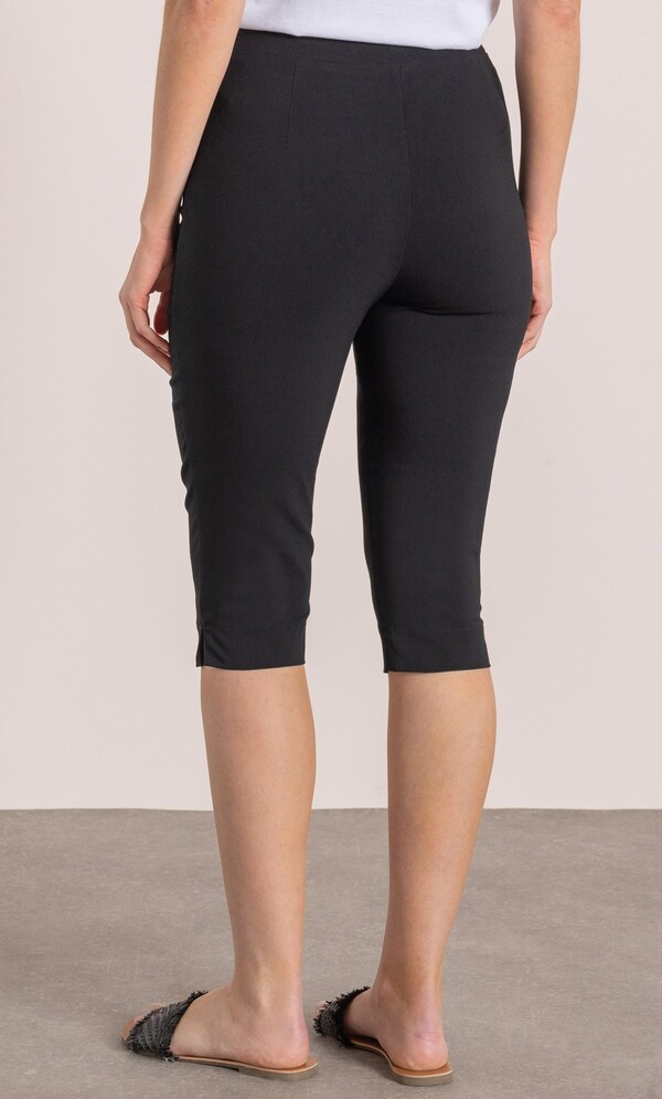 Pull On Cropped Trousers