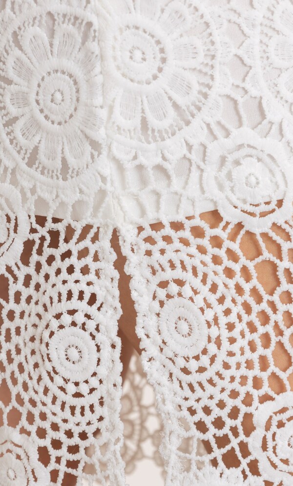 Crochet Pull On skirt