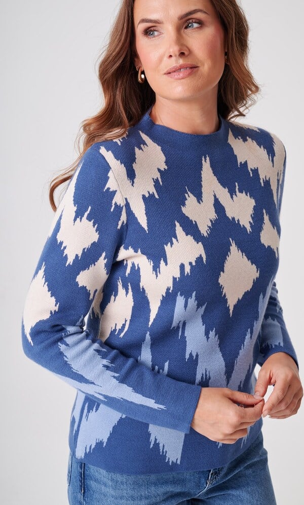 Anna Rose Patterned Jumper