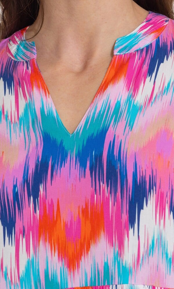 Printed Loose Fit Dress