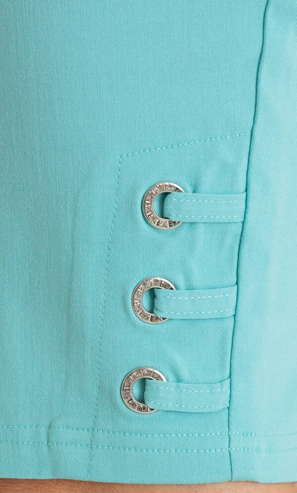 Anna Rose Embellished Eyelet Shorts