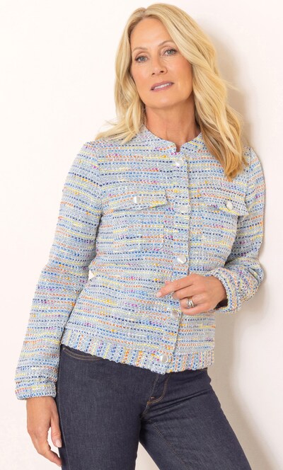 Anna Rose Textured Jacket