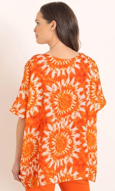 Tie Dye Kimono Top