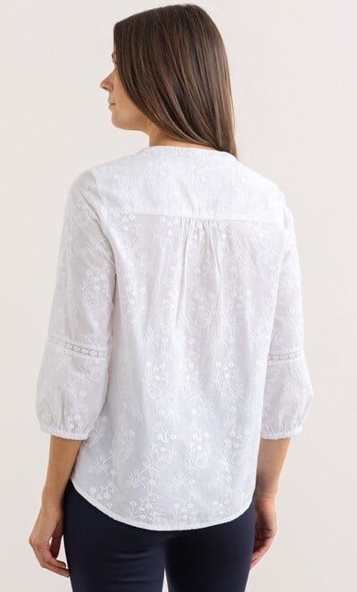 Embroidered Cotton Shirt