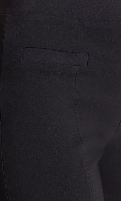 Pull On Cropped Trousers