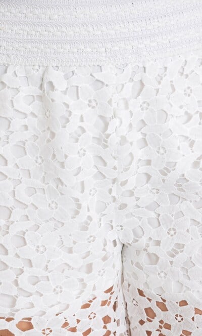 Lace Pull On Shorts