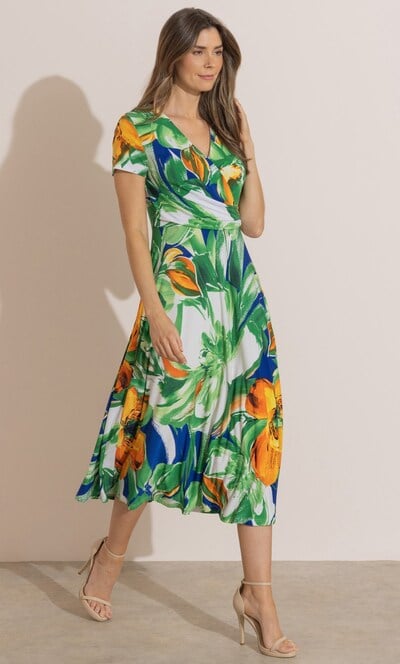 Floral Printed Midi Dress