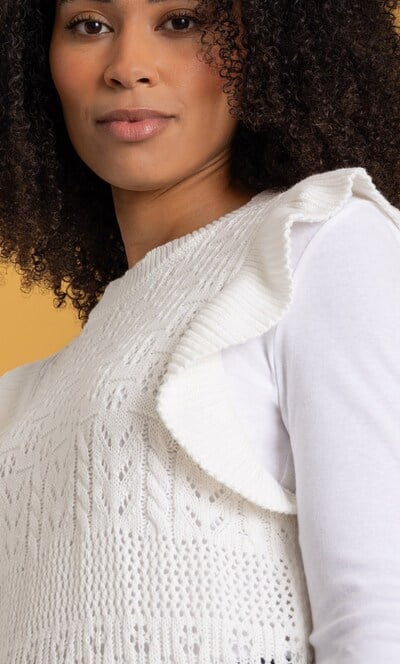 Knitted Cotton Tank Top