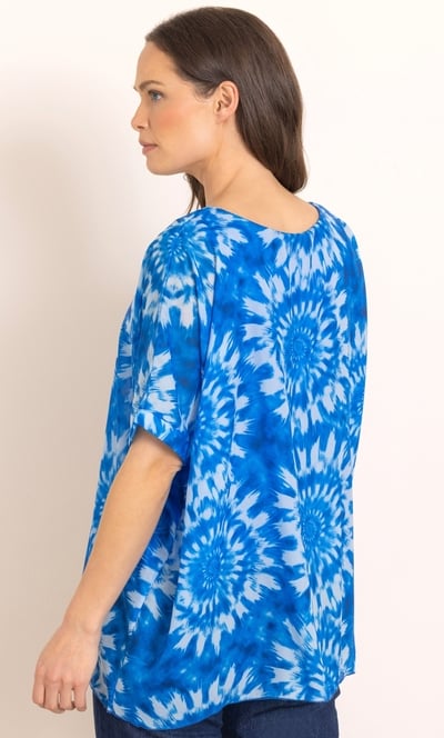 Tie Dye Kimono Top
