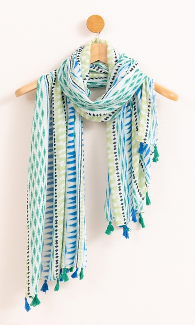 Lightweight Printed Scarf