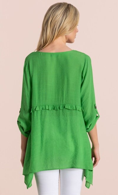 Dipped Hem Tunic Top