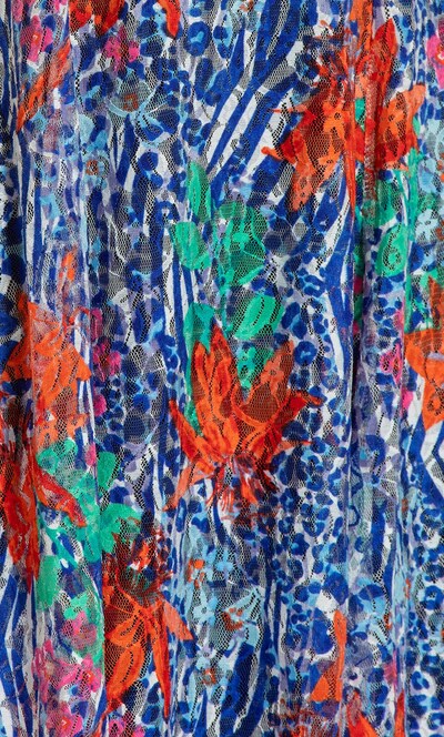 Anna Rose Floral And Animal Printed Lace Dress