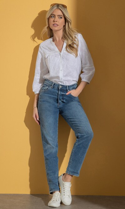 Embroidered Cotton Shirt