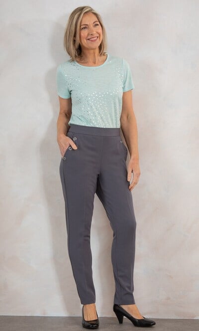Anna Rose Slim Leg 27 Inch Trousers