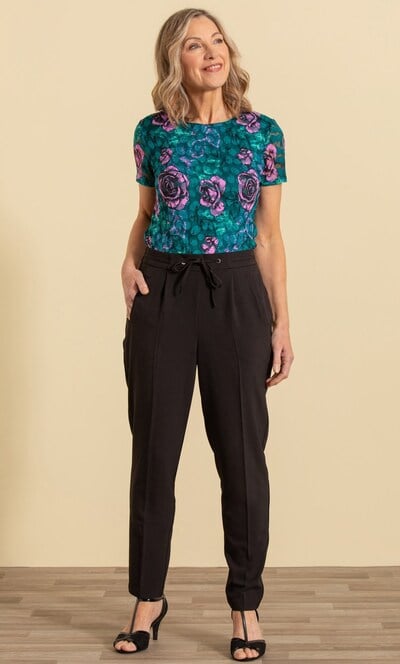 Anna Rose Tapered Pull On Trousers