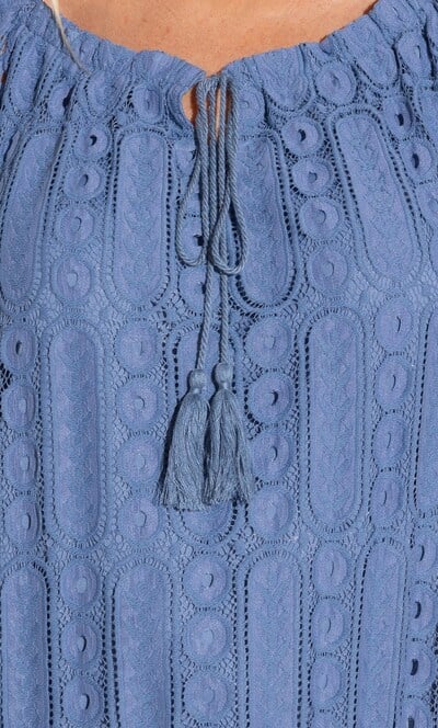 Short Sleeve Lace Top