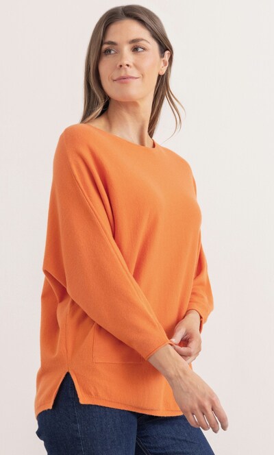 Batwing Knitted Jumper