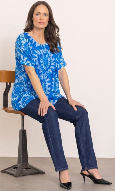 Tie Dye Kimono Top