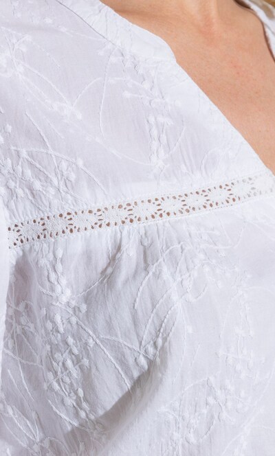 Embroidered Cotton Shirt