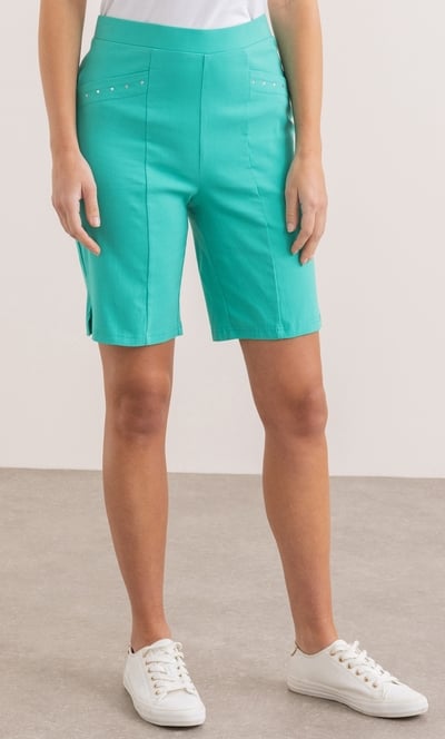 Embellished Pull On Shorts