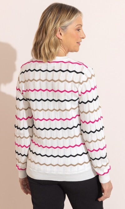 Anna Rose Patterned Knit Jumper