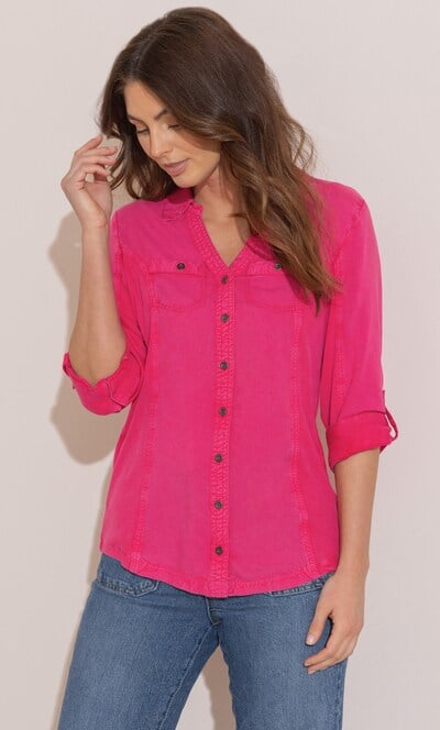 Turn Back Cuff Shirt
