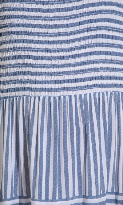Sleeveless Striped Maxi Dress
