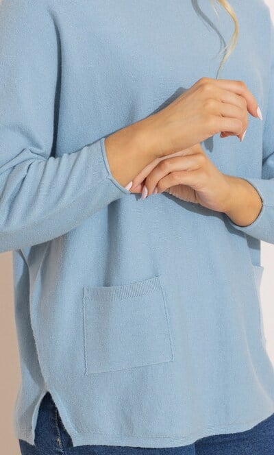 Batwing Knitted Jumper