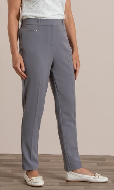 Anna Rose Slim Leg Trousers 29 Inch
