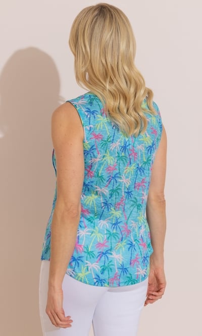 Anna Rose Embellished Printed Top