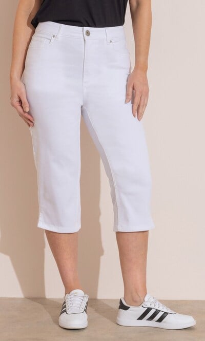 Cropped Stretch Jeans