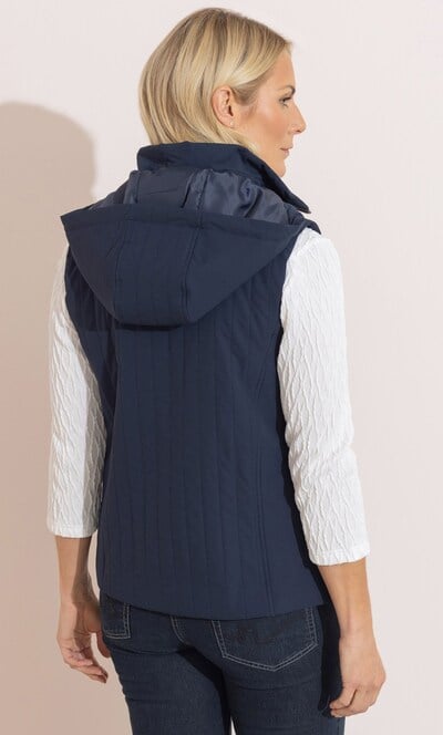 Anna Rose Lightweight Padded Hooded Gilet