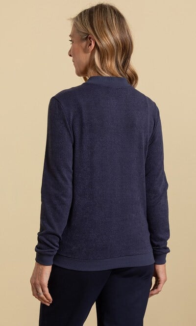 Anna Rose Broderie Anglaise And Knit Jacket
