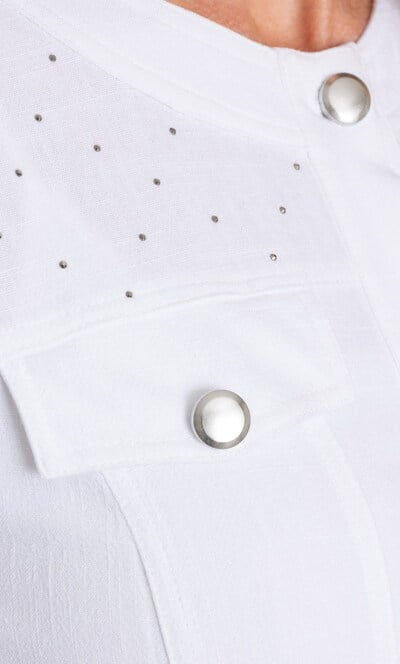Anna Rose Embellished Lightweight Jacket