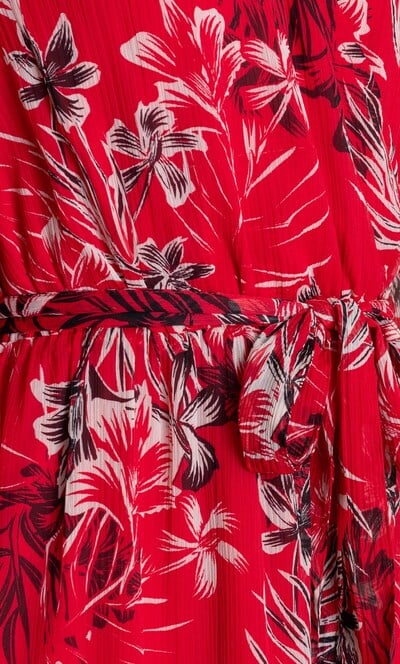 Floral Printed Midi Dress