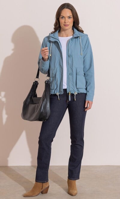 Hooded Lightweight Jacket