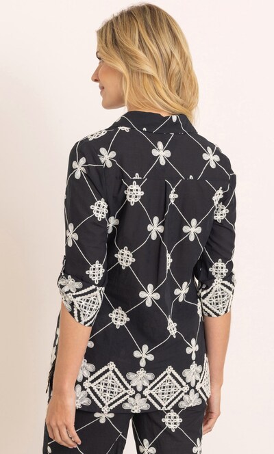 Embroidered Cotton Blouse
